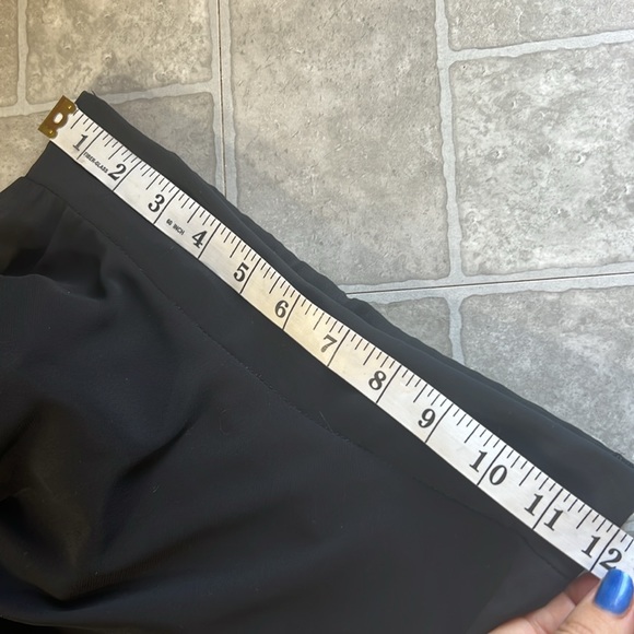 Faust maxi skirt A-shape France Paris vintage very long size S black - Picture 9 of 13